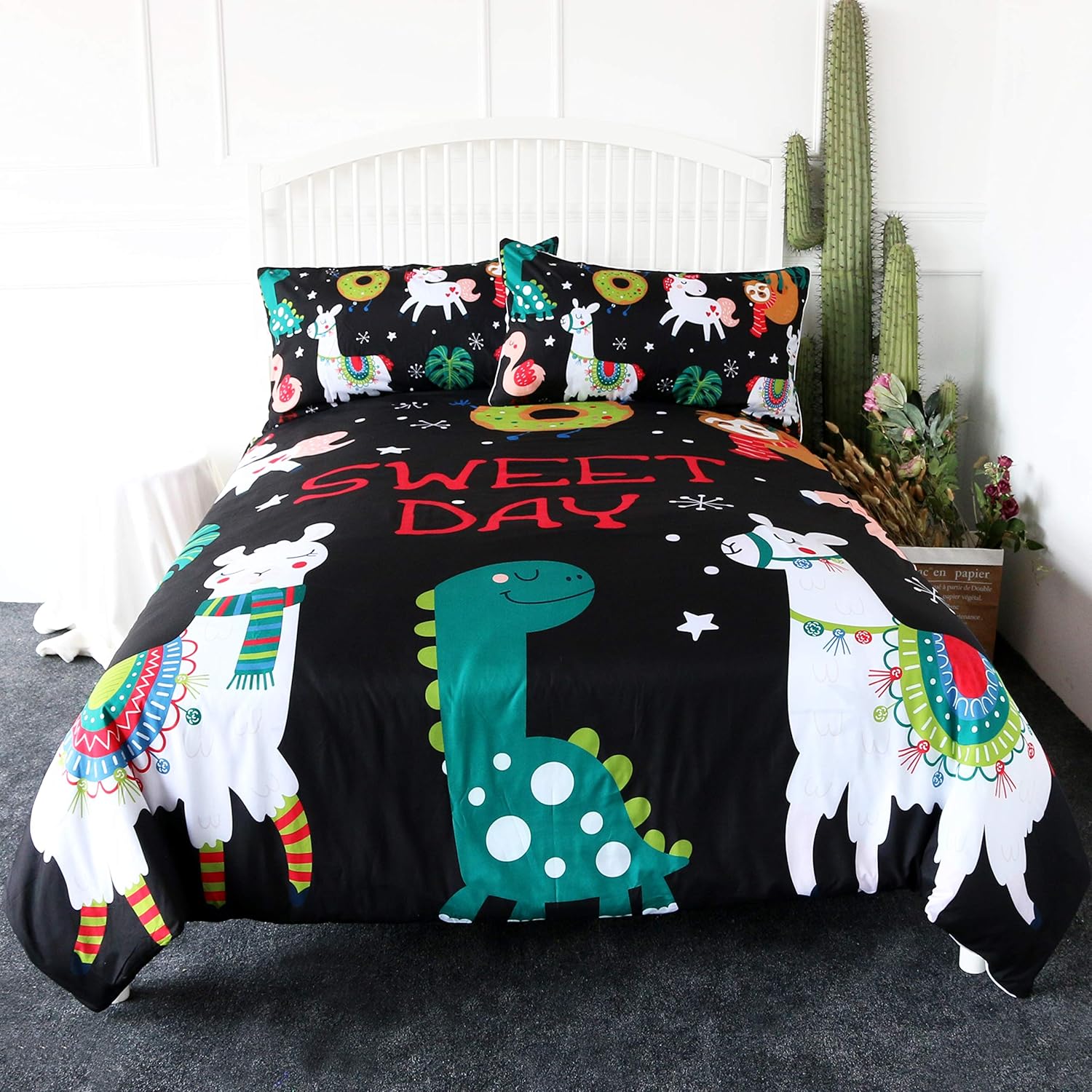 christmas dinosaur bedding