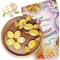 Amazon.com : NY SPICE SHOP Ginger Candy - Ginger Hard Candy ...