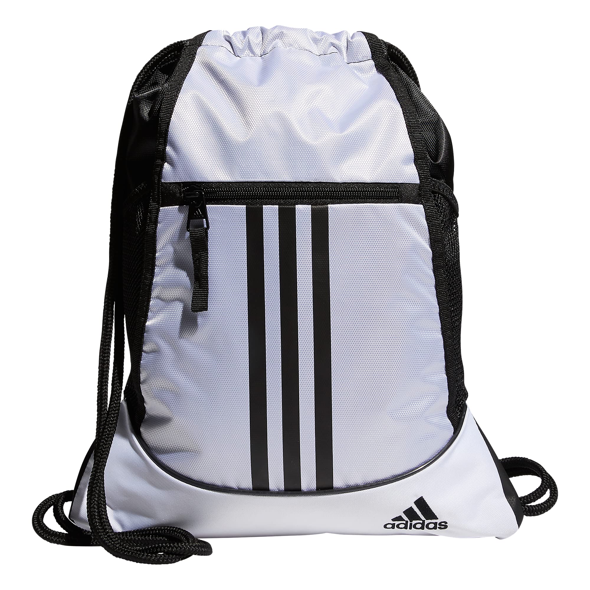 adidas Unisex's Alliance Ii Sackpack Bag, White/Black, One Size