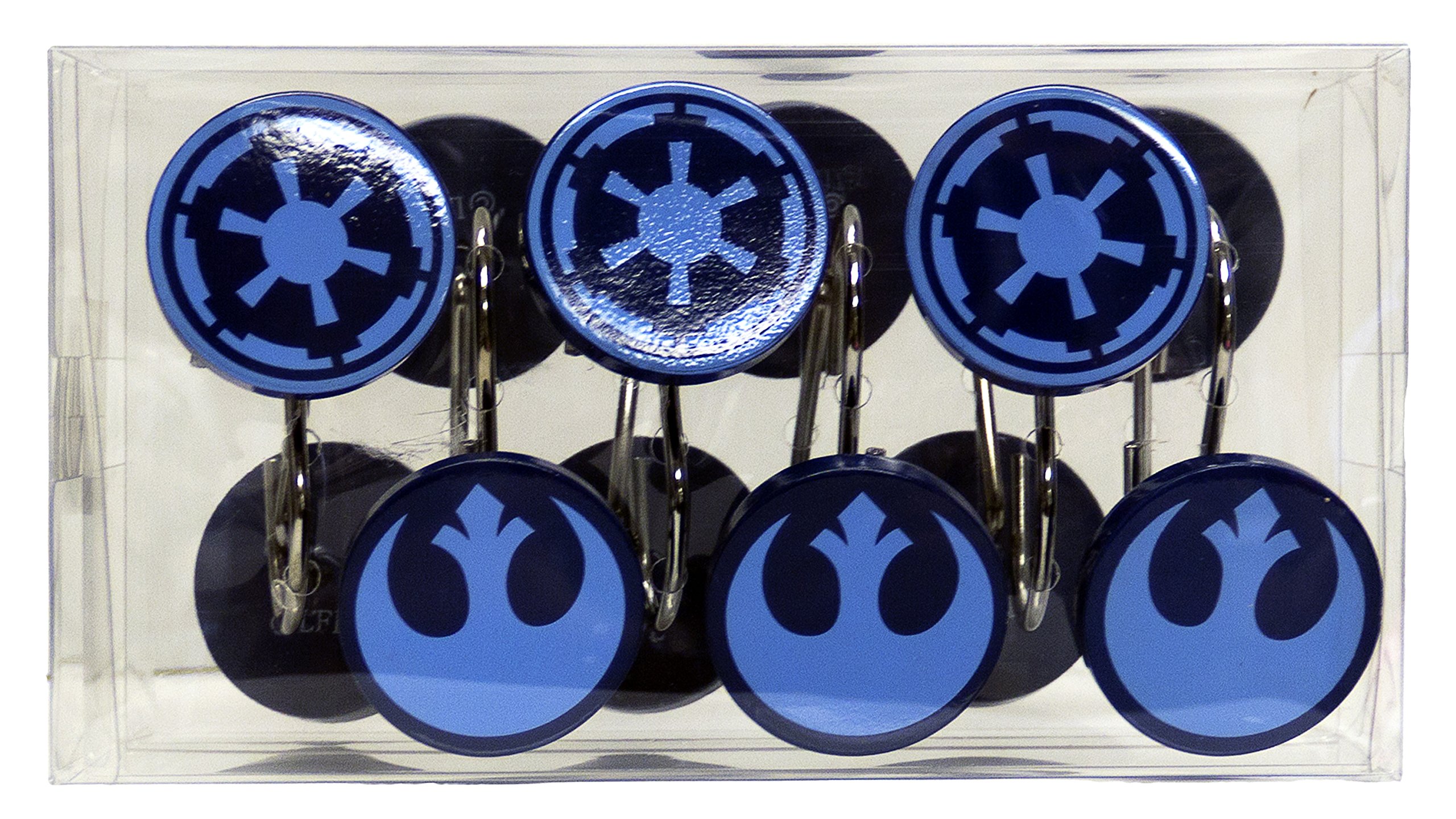 Star Wars Classic Set of 12 Shower Curtain Hooks 32281074715 eBay