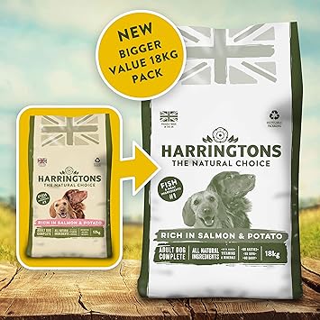 harringtons dog food salmon and potato