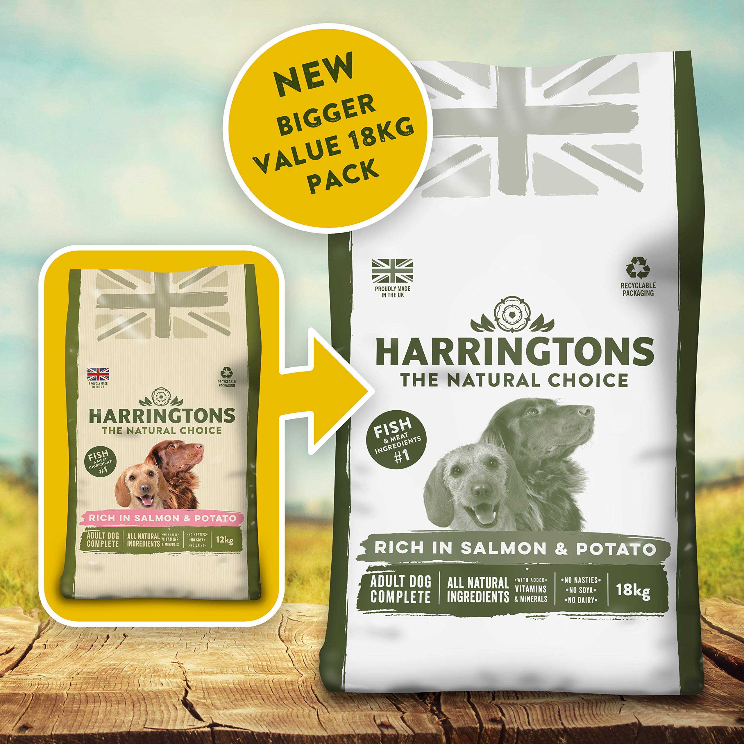 harringtons puppy food 12kg