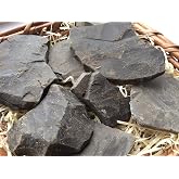 Black Edible Clay Chunks (lump) Natural for Eating (Food), 4 oz (110 g)