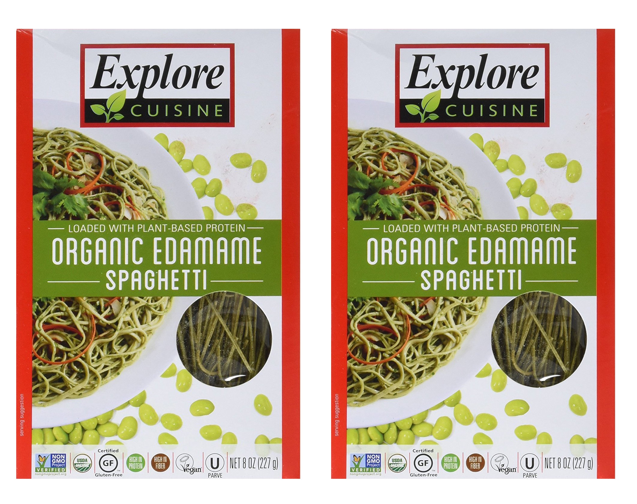 Explore Asian Organic Edamame High Fiber Pasta, 8 oz 2 Pack eBay