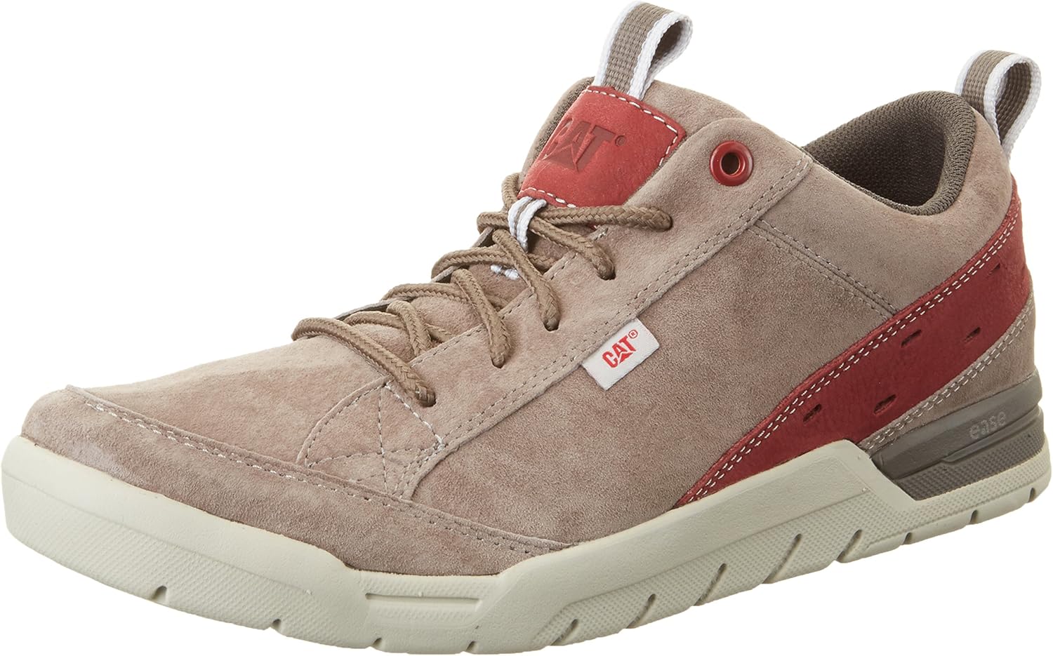 Cat Footwear Instance LowTop Sneakers, (Mens Dark Grey/Brick), 8 UK 42