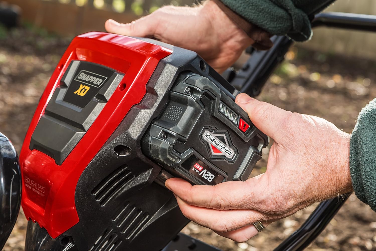 Snapper XD 82V MAX Cordless Electric Cultivator with 10-Inch Tilling Width, Battery and Charger Not Included : Garden & Outdoor