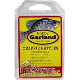Bobby Garland Crappie Rattles for Soft Plastic Crappie Jigs, Fishing Accessories, 15 Count, 9/16"