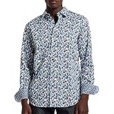 Robert Graham Men's Cardwell Long Sleeve Button Down Woven Shirt