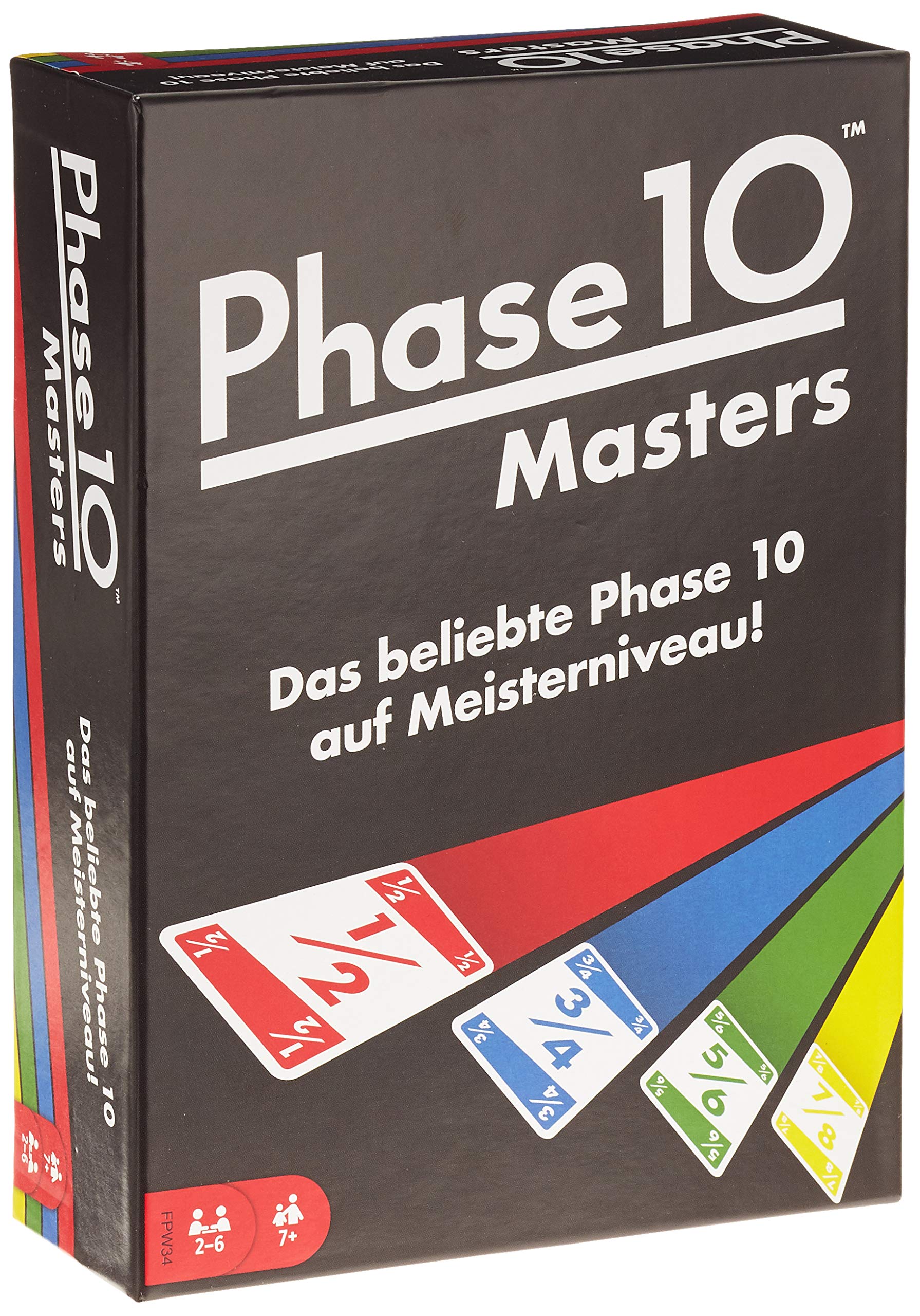 Mattel Games FPW34 Phase 10 Masters Card Game