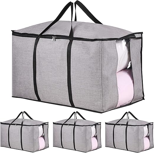 MISSLO Pillow Storage Organizer Extra Large Moving Bags