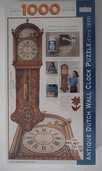 3d grandfather clock puzzle