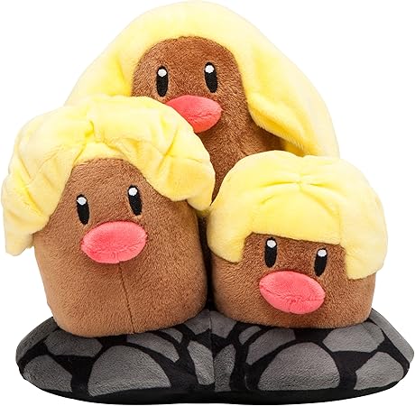 Amazon ポケモンセンターオリジナル ぬいぐるみ アローラダグトリオ ぬいぐるみ おもちゃ