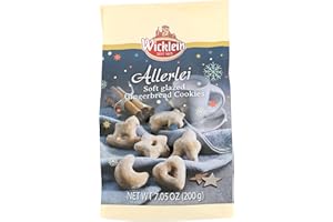 Wicklein Allerlei Soft Glazed Gingerbread Cookie Bag, 7.05 oz