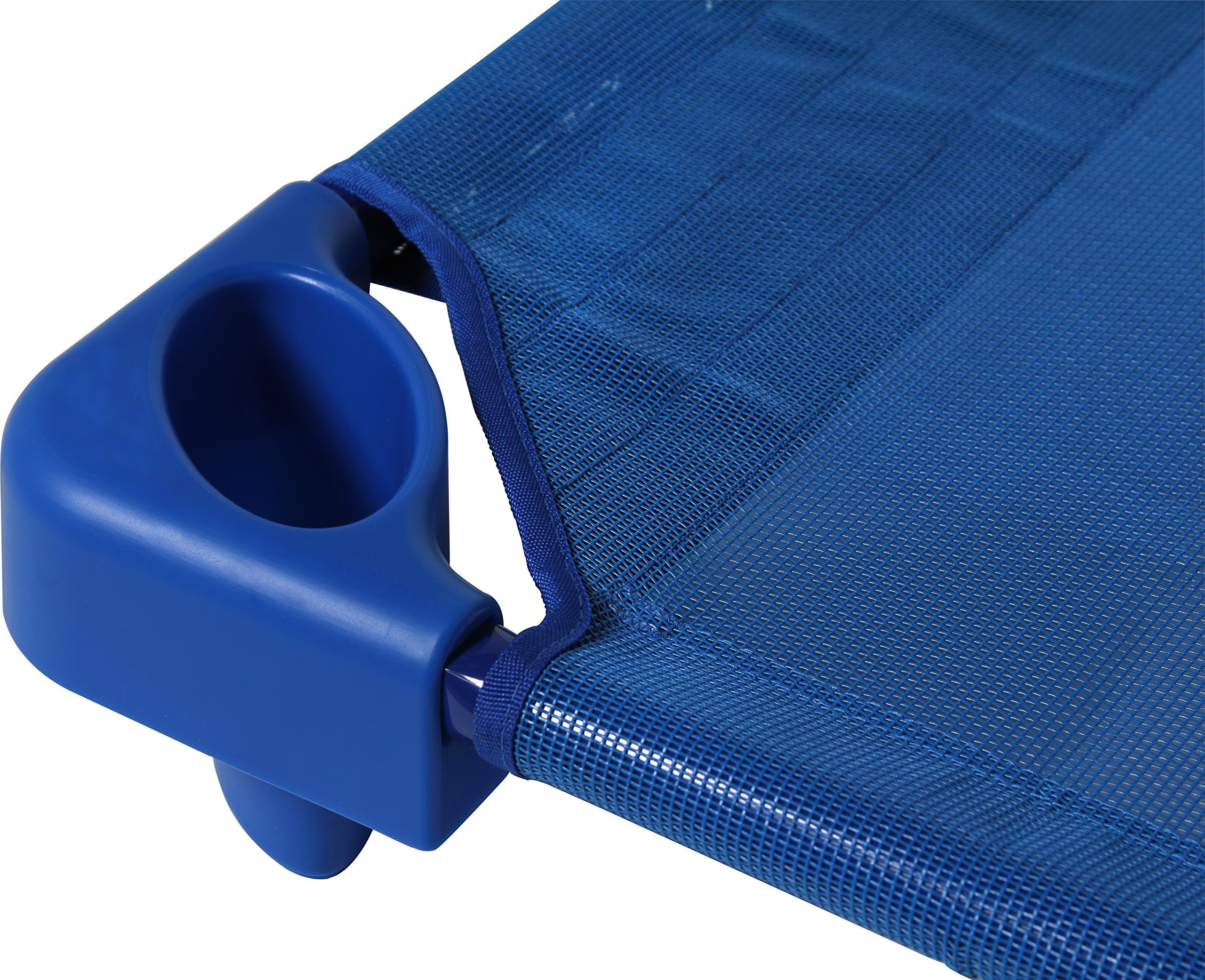 Sprogs Stackable Daycare Cot/Rest Mat Standard, 52" W x 23" D, Blue