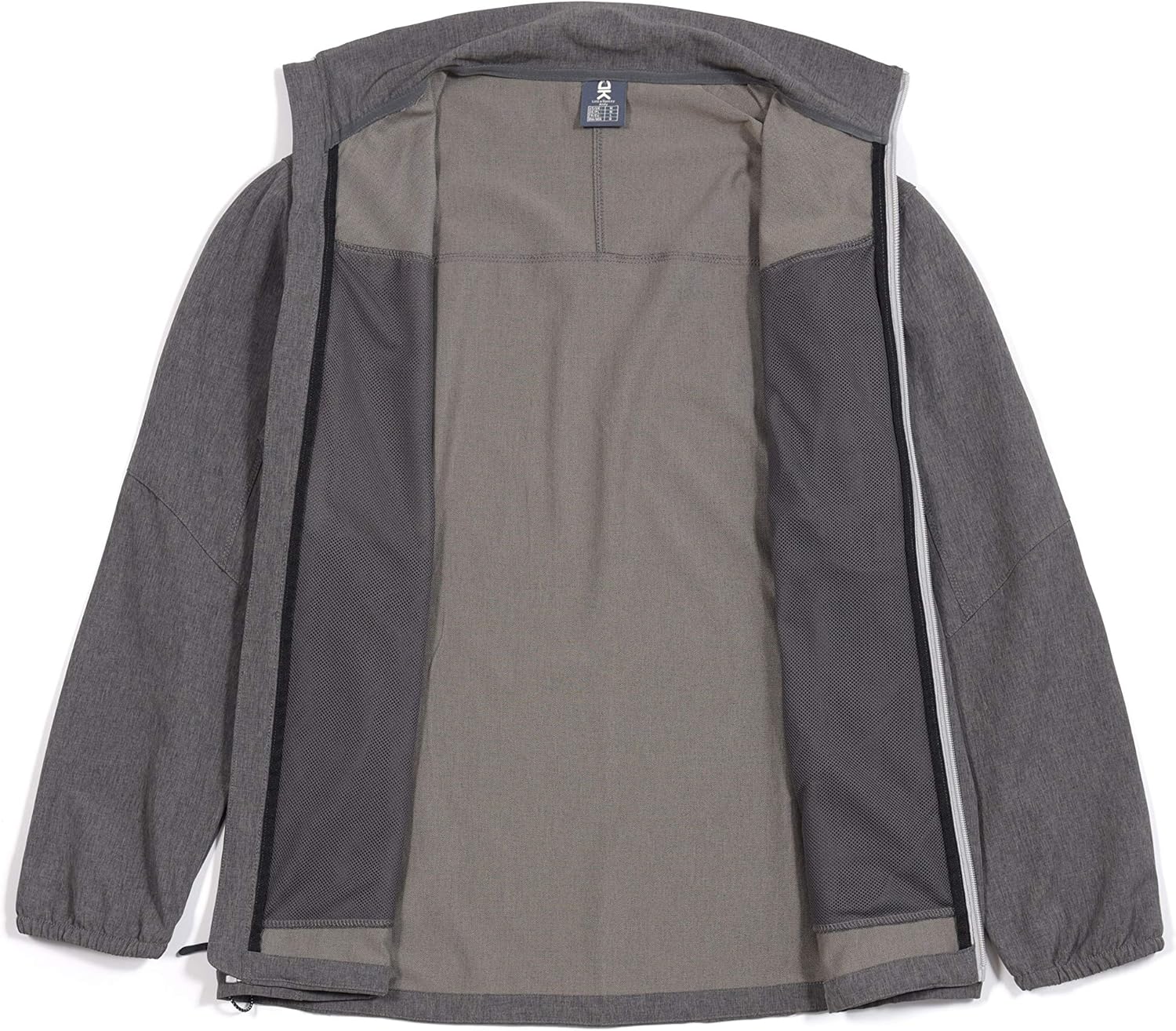 Little Donkey Andy Men's Lightweight Windbreaker, Quick-Dry Stretch Jacket for Hiking Travel Work, UV Protection: Clothing