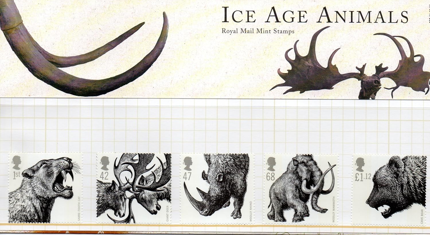 2006 Ice Age Animals No382 Presentation Pack Amazon.co.uk Office
