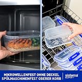 Sistema 881613 Clip-It Plus Storage Container 33.8 fl oz Microwave Safe view 5