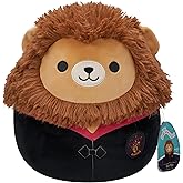 Squishmallows Original “Harry Potter” 10in Gryffindor Lion in Hogwarts Robe Plush - Ultrasoft Official Jazwares Plush (Medium-Sized)