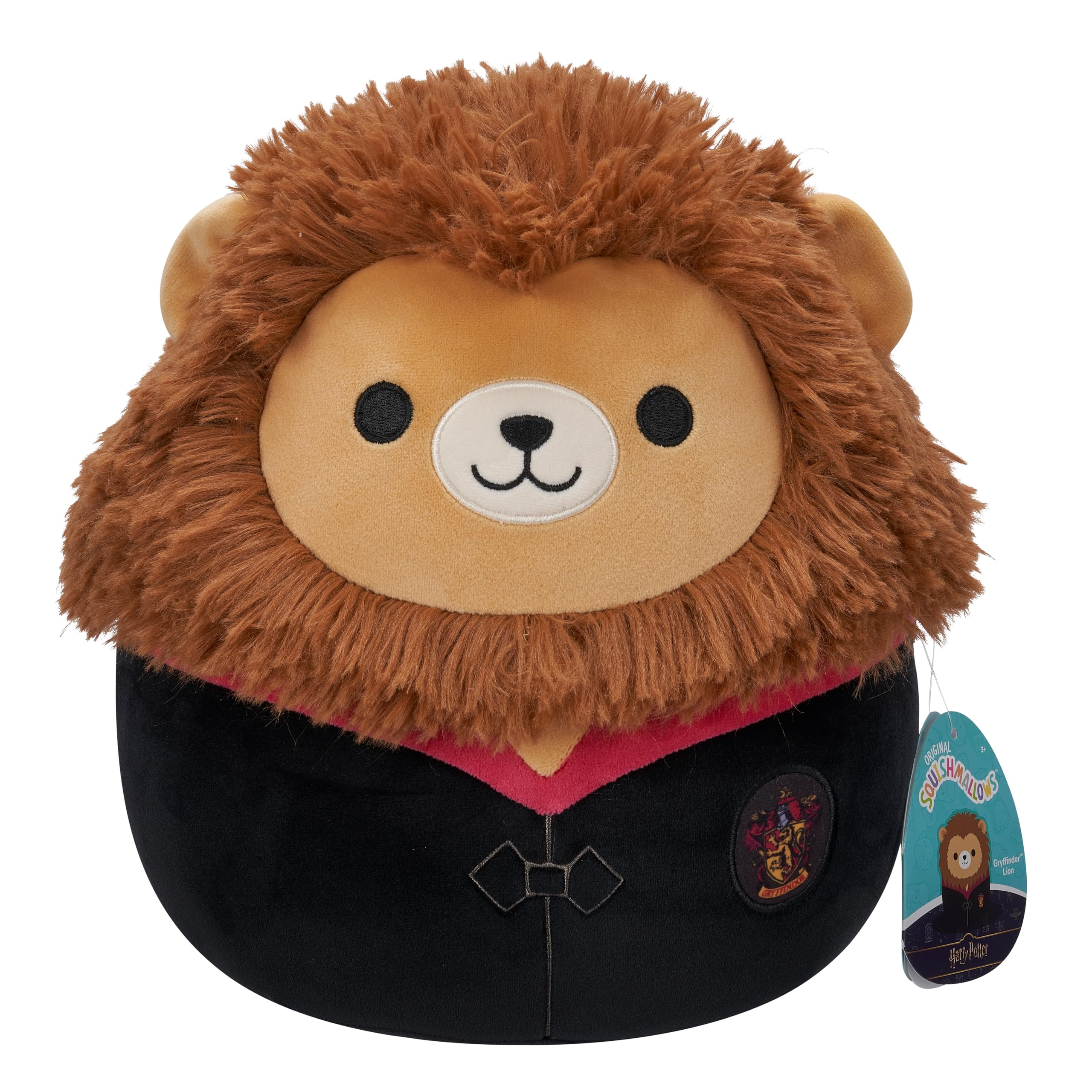 Photo 1 of Squishmallows Original “Harry Potter” 10in Gryffindor Lion in Hogwarts Robe Plush - Ultrasoft Official Jazwares Plush (Medium-Sized)