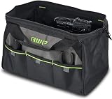 AWP 15 Inch Wide Opening Zippered Tool Bag 3 Exterior Pockets Organizer view 6