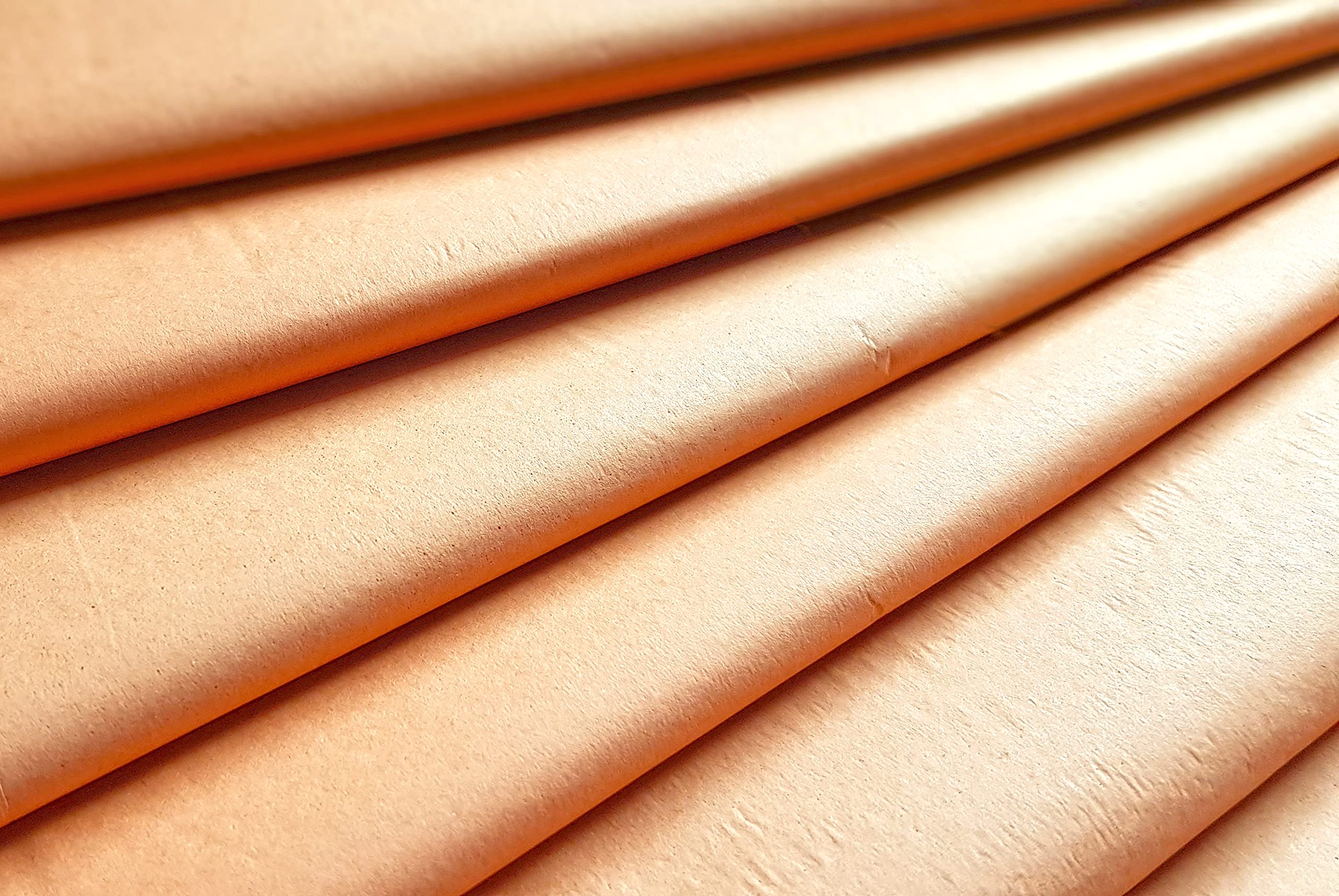 Blue Hawk Studio Dusty Peach Tan Terracotta Tissue Paper Premium Quality (30x20 Sheets) (20)