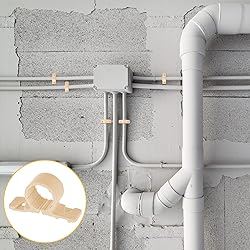 Briwooody 50 Pack 3/4 Inch Skin Color Pipe Supports