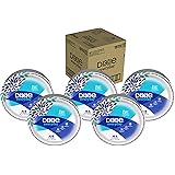Dixie Everyday Paper Plates, 10 1/16 Inch Plates, 220 Count (5 Packs of 44 Plates); Designs May Vary