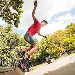 PAPAISON Adult Inline Skates for Men Women with 3