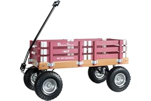 THE BERLIN FLYER Berlin Flyer Sport Wagon - Model F410 - Amish Made in Ohio, USA - No-Flat Tires (Pink)