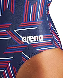 ARENA Puzzled Light Drop Back Women's One Piece