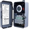 GE Heavy-Duty 7-Day Digital Box Timer Switch, Metal, Tamper Resistant ...