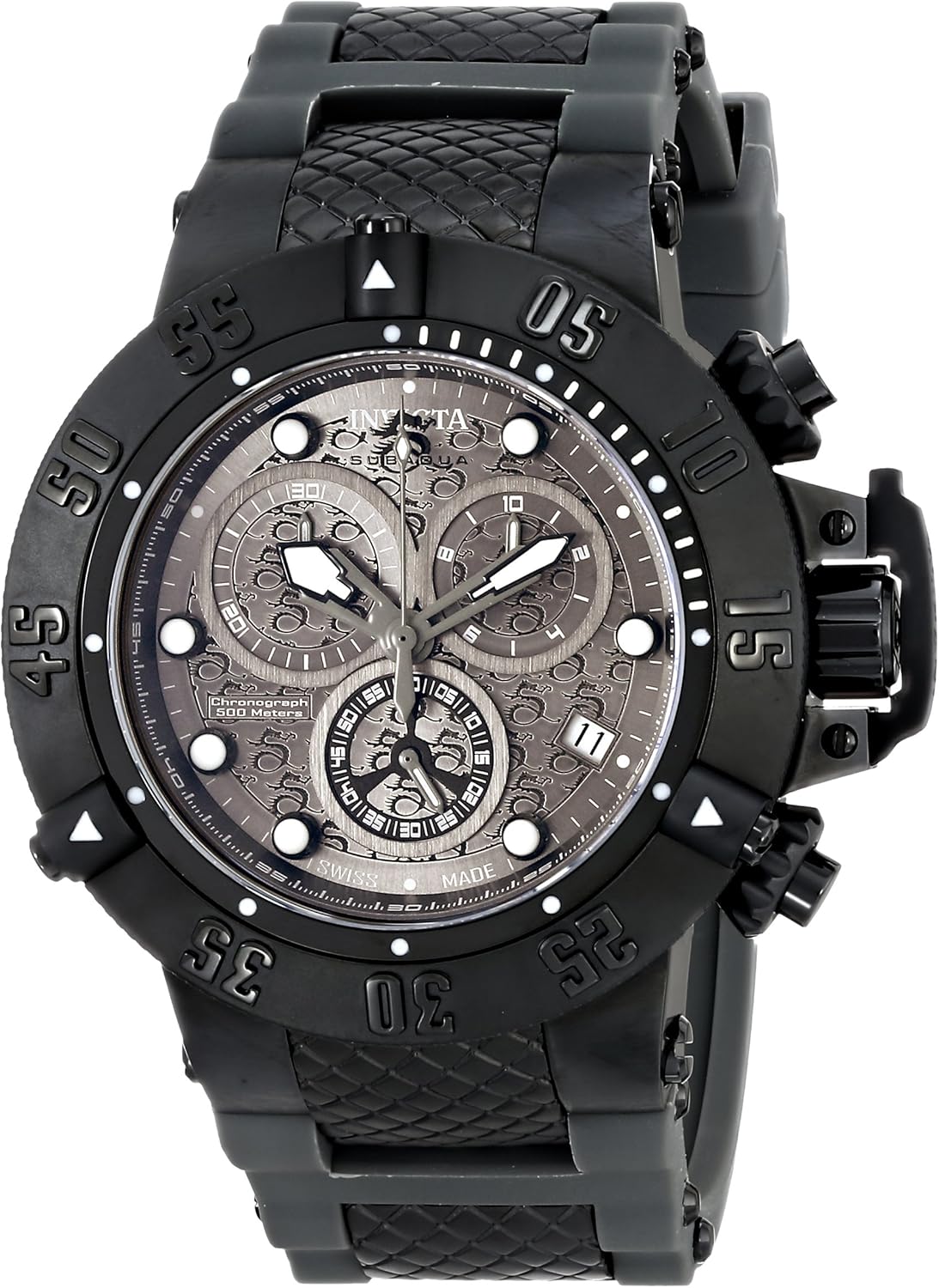 Invicta Men's 15144 Subaqua Analog Display Swiss Quartz Grey Watch