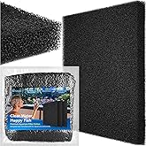 Aquarium Filter Sponge Pad, Filter Media Foam Sponges, Filter Accessories for Fish Tanks and Ponds (47 x 47 x 4 cm, 20PPI, 1 