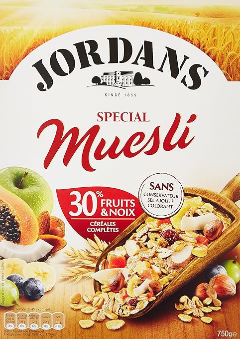 Jordans Getreide Spezial Musli 750 G Amazon De Kuche Haushalt