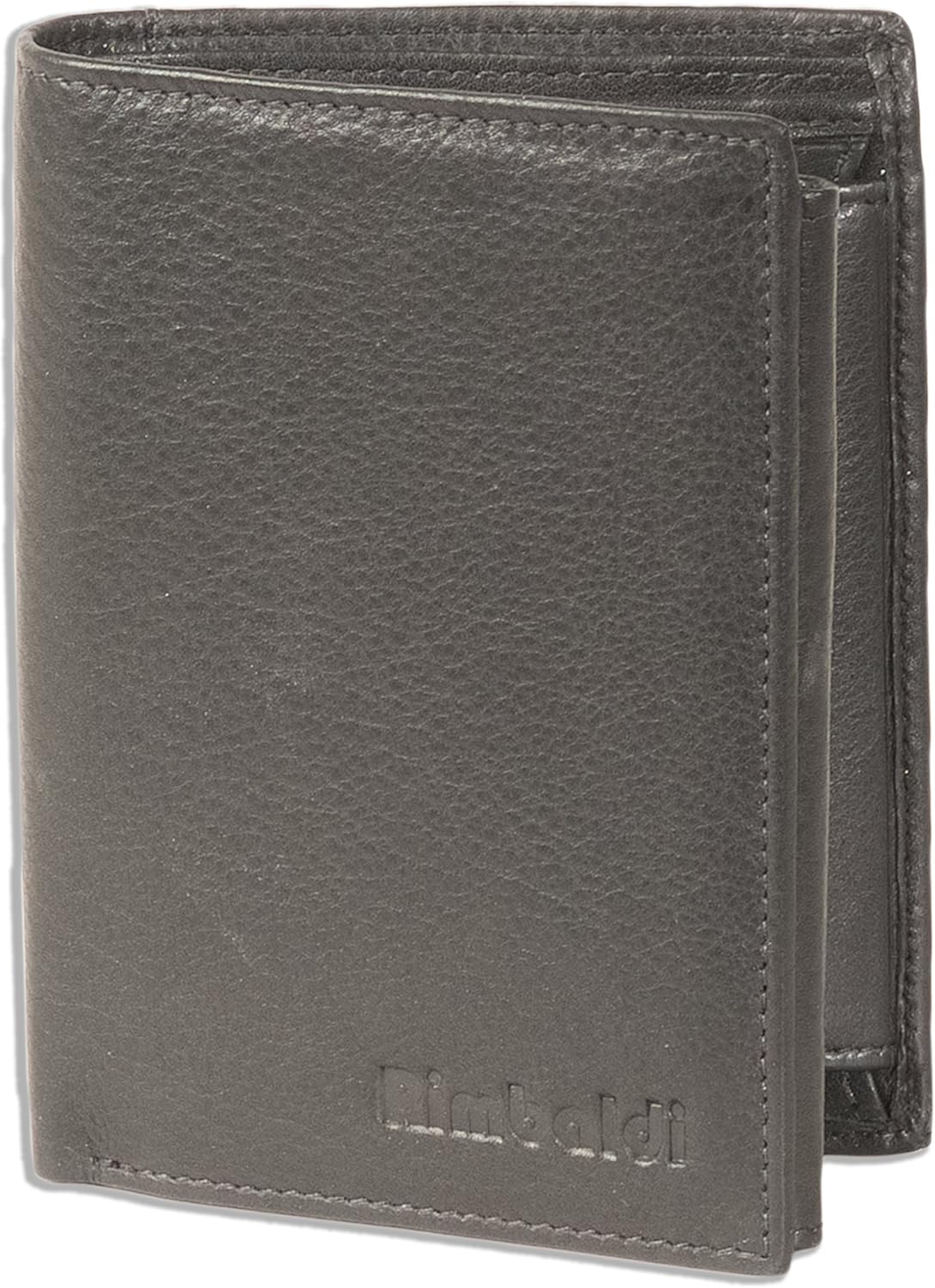 Rimbaldi - Bolt Purse in Portrait Made from Very Soft, untreated Calf Leather in Black