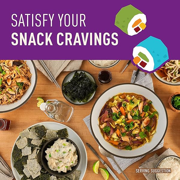 ANNIE CHUN’S SNACK SEAWEED SESAME ORGANIC, 0.35 OZ,1-SAMPLE PACK
