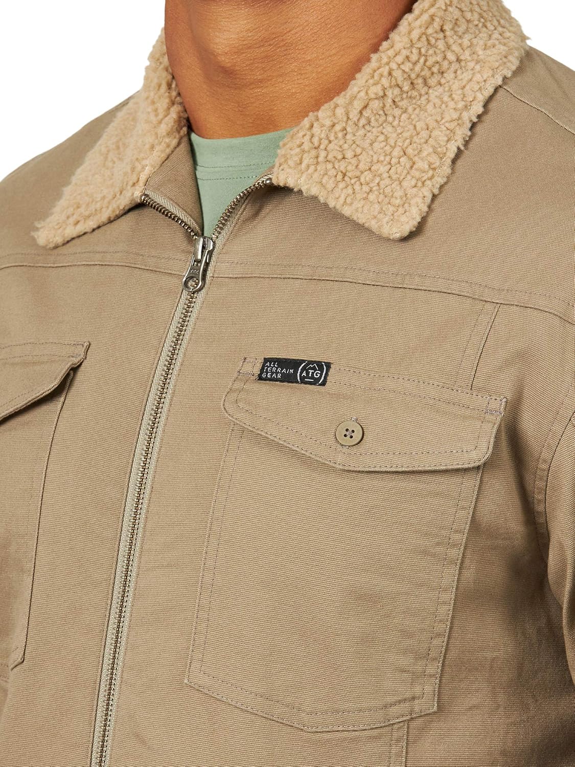 wrangler canvas jacket