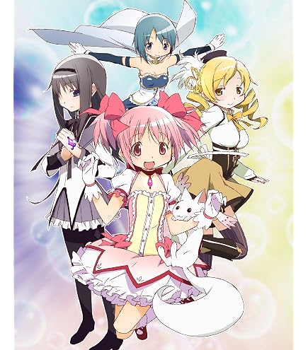 Amazon.com: Fuwo Puella Magi Madoka Magica Anime Poster Poster 90s