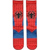 Hyp Marvel Ultimate Spider-Man Cosplay Men's Athletic Crew Socks