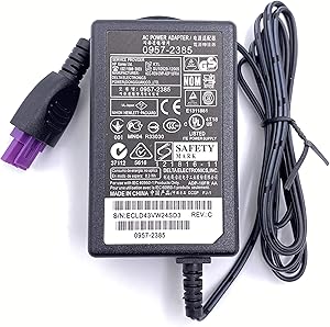 OKLILI 1PC X 0957-2385 0957-2496 0957-2403 AC Adapter Charger Power Supply 22V 455mA Compatible with HP 1010 1012 1510 1512 1513 1514 1518 2515 2540 2541 2542 2543 2544 2546 2548 2549 1515 1516 2545