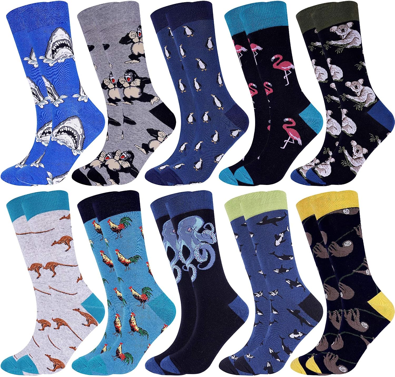 Men's King Of Hearts Socks – Funny Vintage Playing Card Novelty Socks