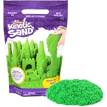 FRUSE Sable Magique Dinosaure – Kit Sensoriel Complet Avec 900g De Sable, Figurines Phosphorescentes, Loupe, Volcan & Bac à Couvercle – Jouet Éducatif Enfant 3-8 Ans