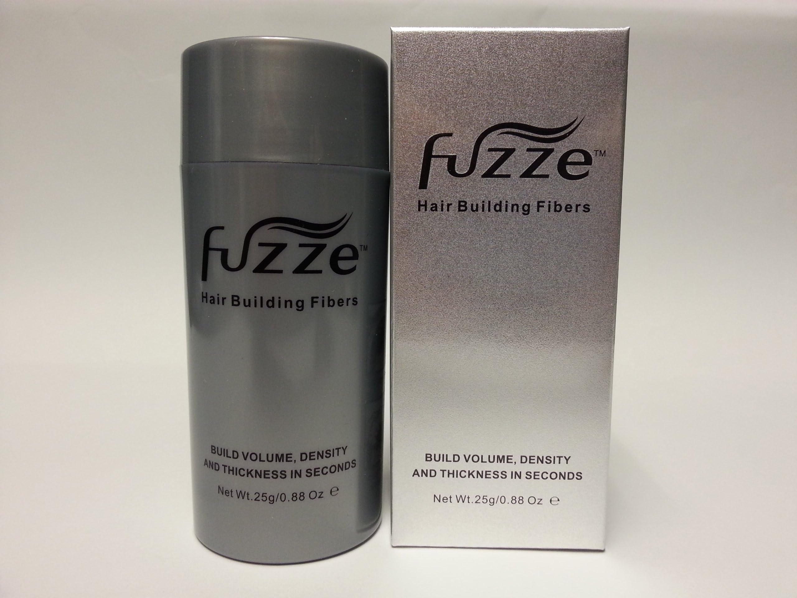 Fuzze Keratin Hair Building Fibers - Medium Brown - 25g/0.88 oz.