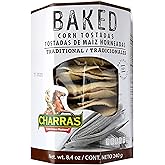 Charras Tostada Bkd Ntrl, 8.5 oz