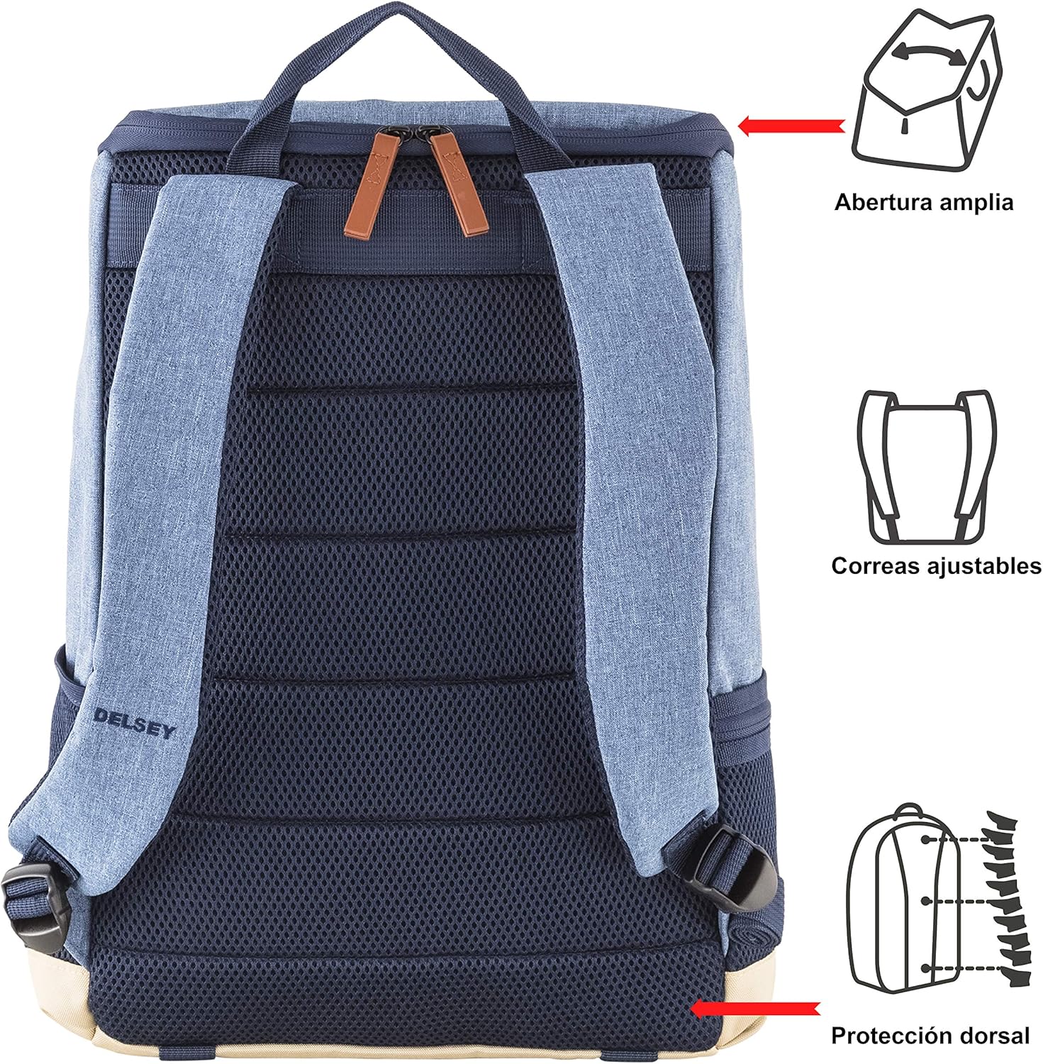 delsey maubert backpack