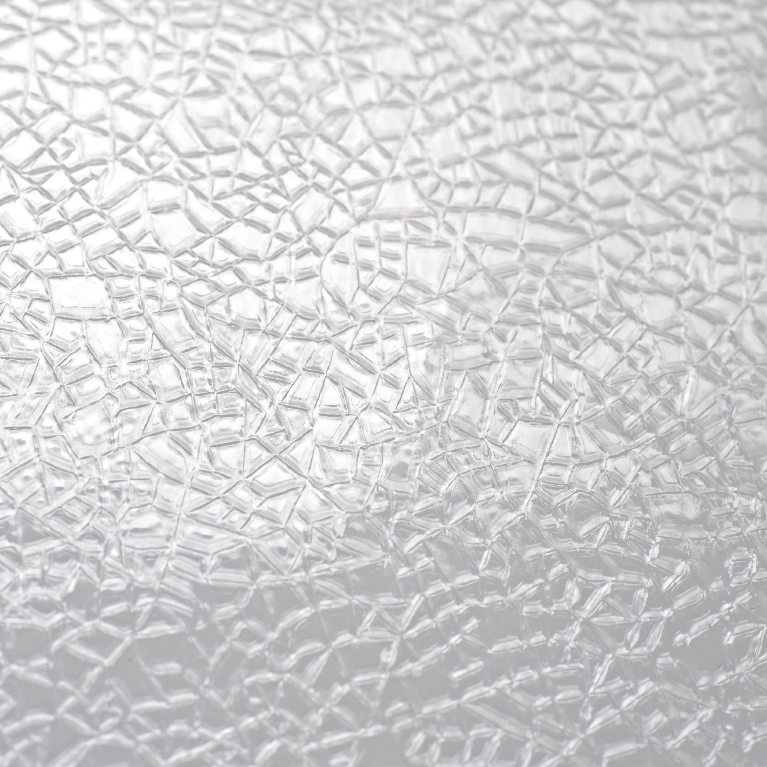 RIDDERCrashed Ice 358300-350 Shower Curtain 180 x 200 cm with Integrated Eyelets Semi-Transparent