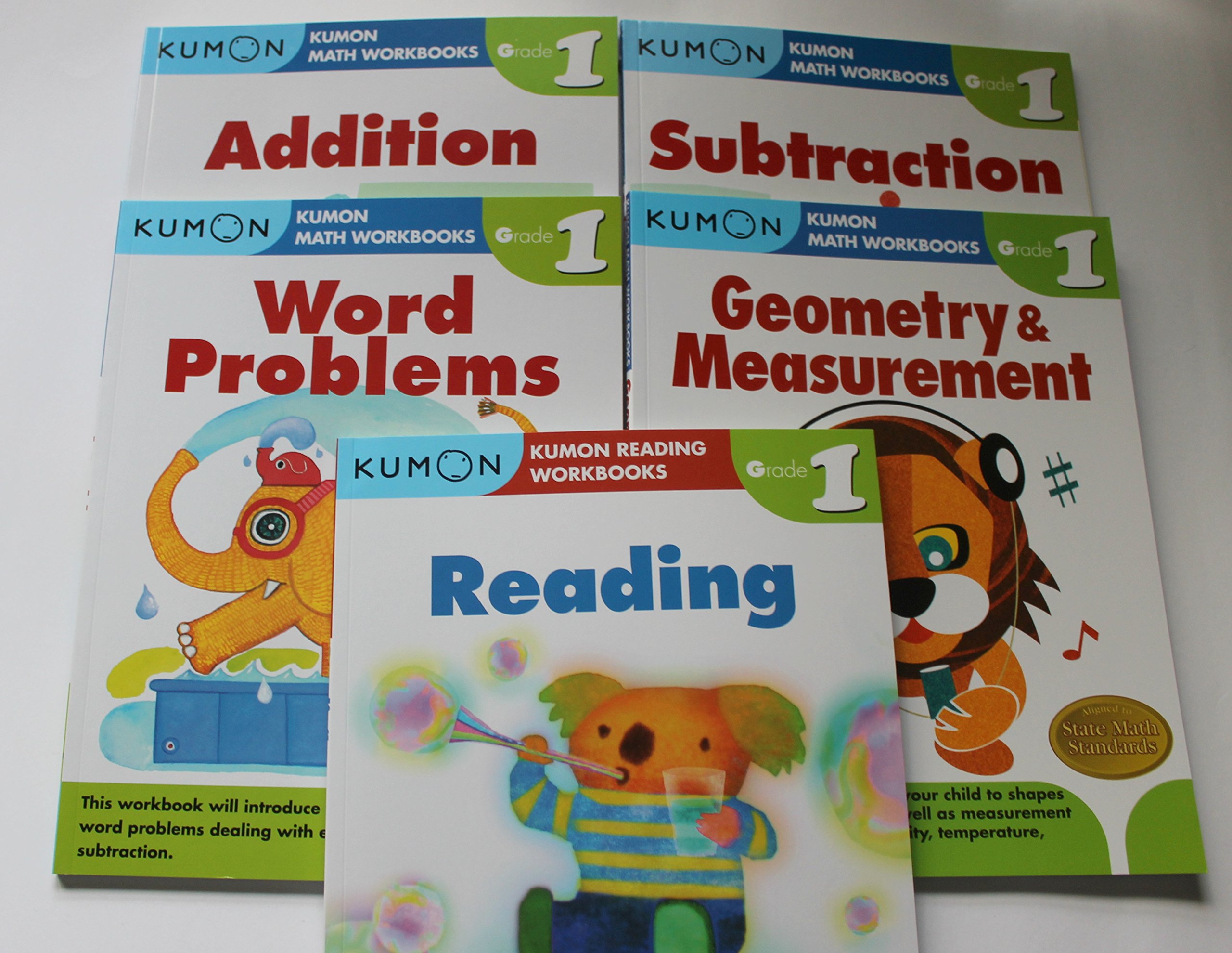 - ... Grade Math+Verbal Reading, 1 books) Addition (5 Kumon