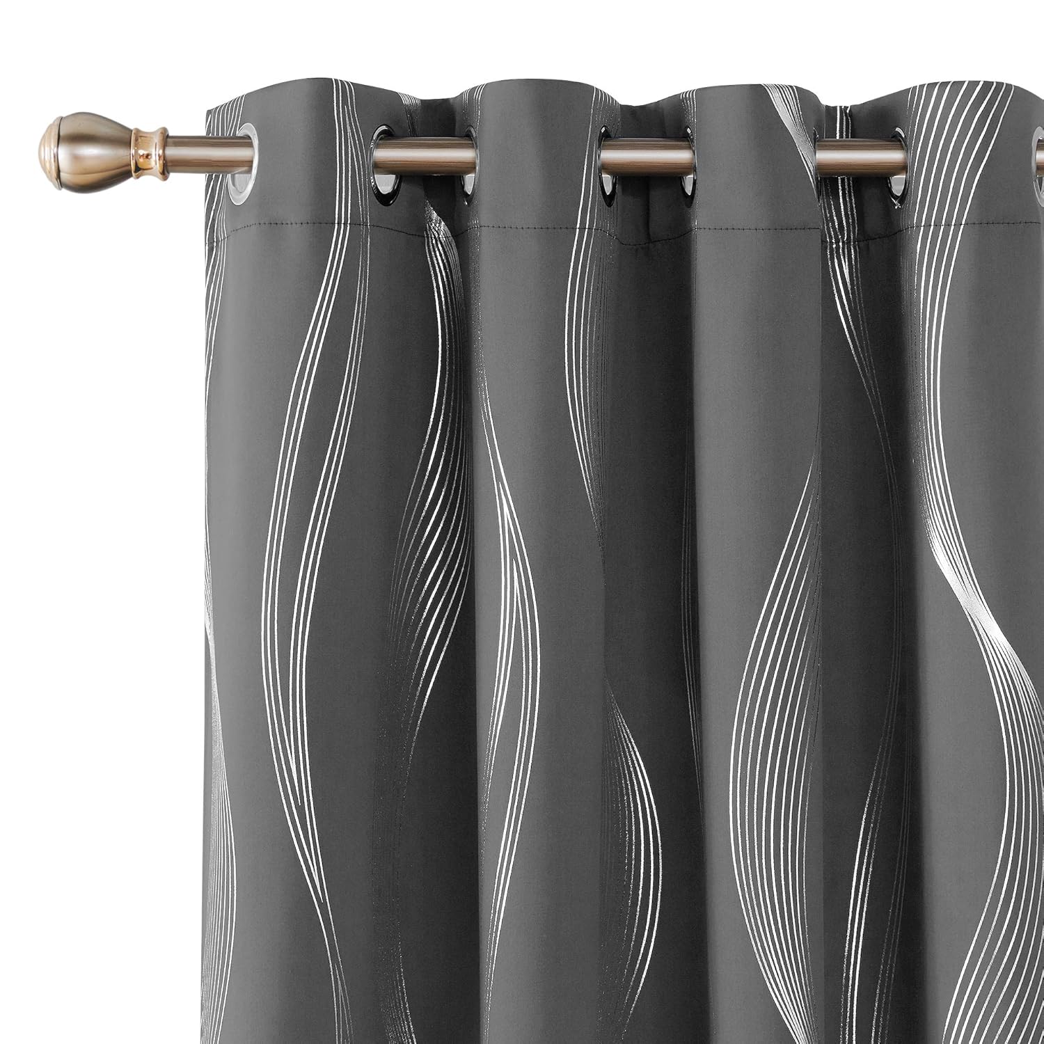 Best curtains for living room wave design