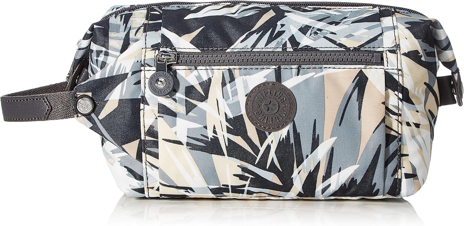 Kipling AIDEN Toiletry Bag, 28 cm, 3 Litres, Multicolour (Urban Palm