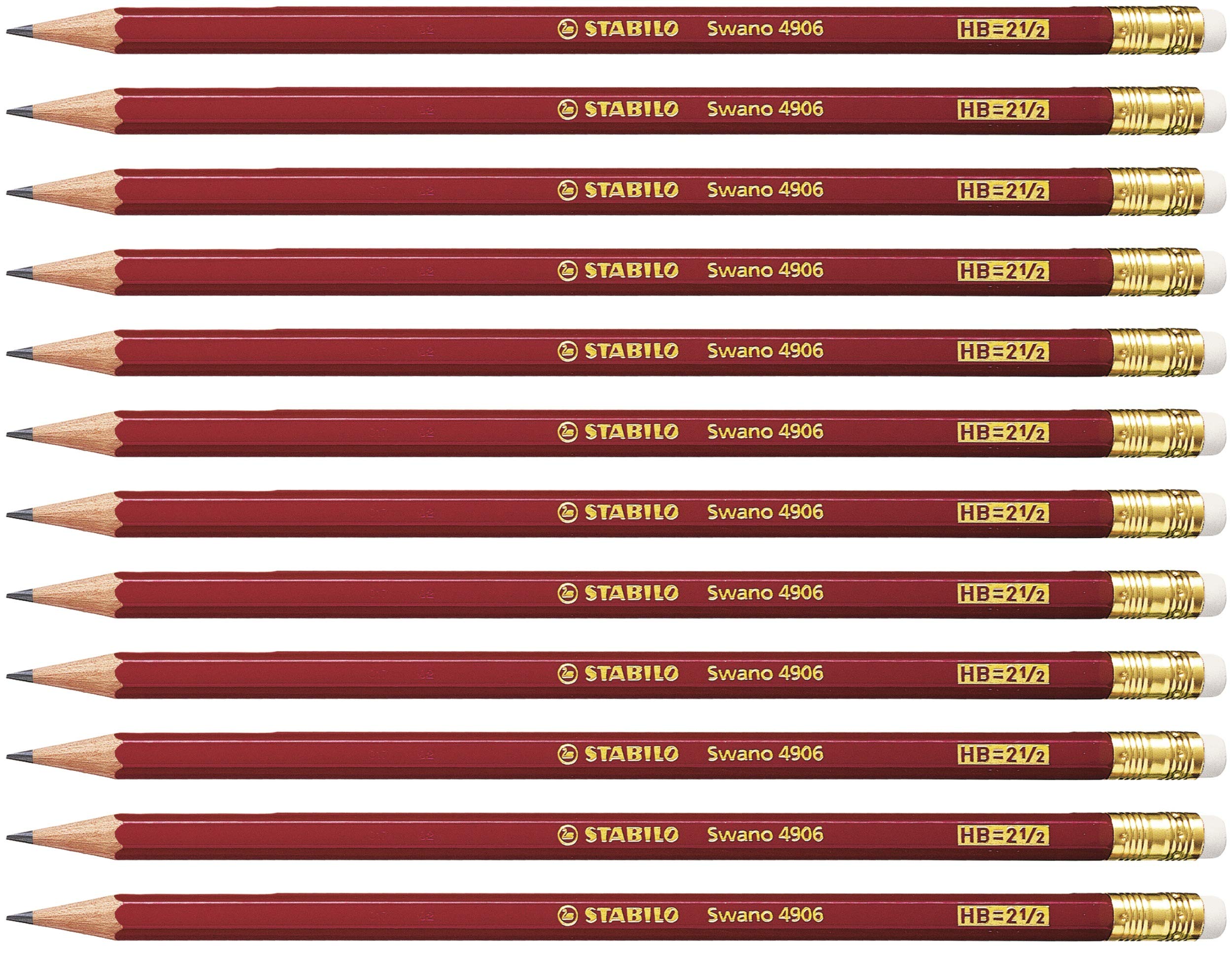 STABILO Graphite Pencil Swano - E/T - Box of 12 - HB — image 1